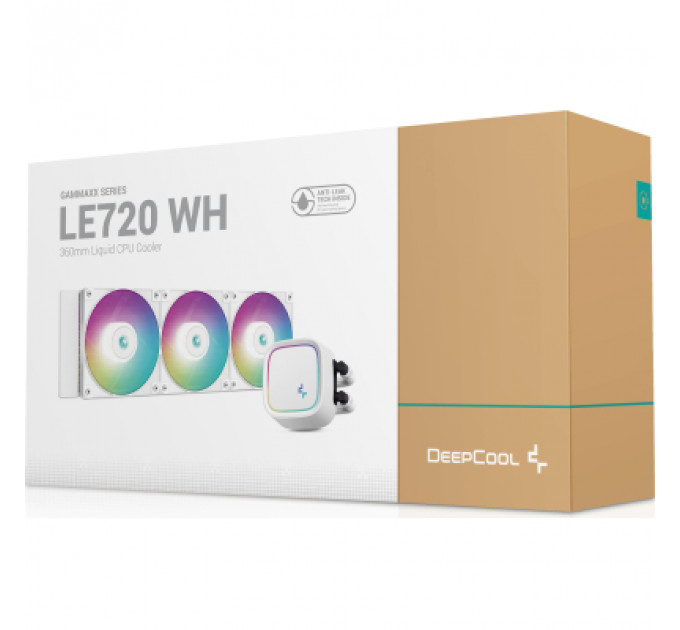 Система рідинного охолодження Deepcool LE720 WH (R-LE720-WHAMMN-G-1)