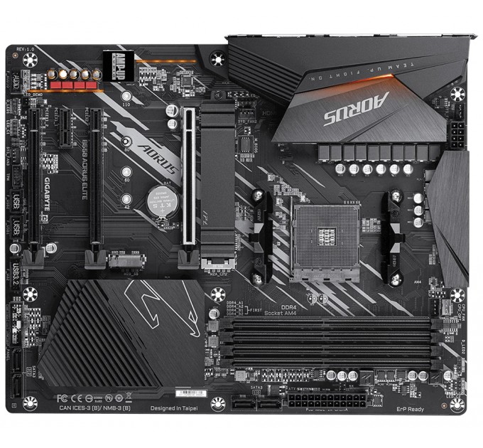 Материнська плата Gigabyte B550 Aorus Elite Socket AM4