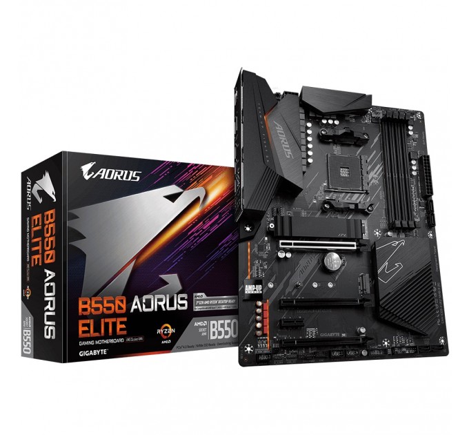 Материнська плата Gigabyte B550 Aorus Elite Socket AM4