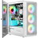 Корпус Logic concept PORTOS MESH+GLASS ARGB fans 3x120mm WHITE (AM-PORTOS-20-0000000-0002)