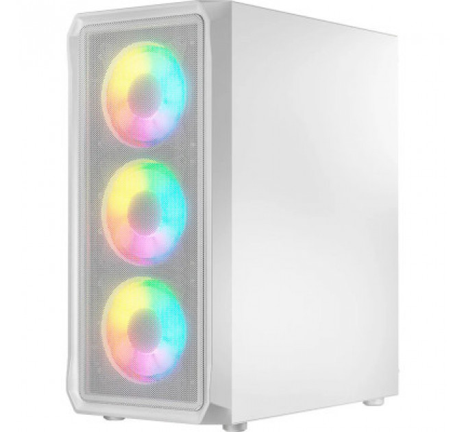 Корпус Logic concept PORTOS MESH+GLASS ARGB fans 3x120mm WHITE (AM-PORTOS-20-0000000-0002)