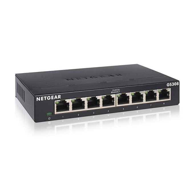 Netgear Комутатор мережевий Netgear GS308 (GS308-300PES)