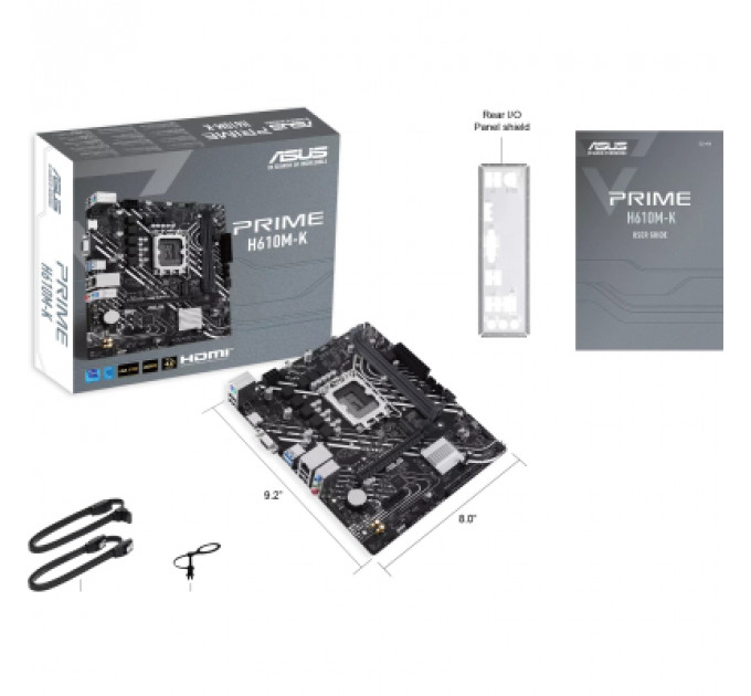 Материнська плата ASUS PRIME H610M-K
