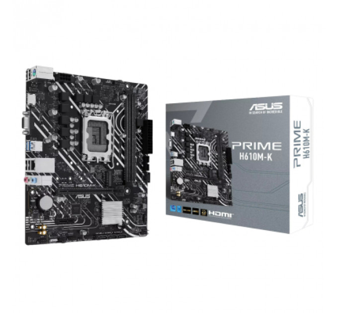 Материнська плата ASUS PRIME H610M-K