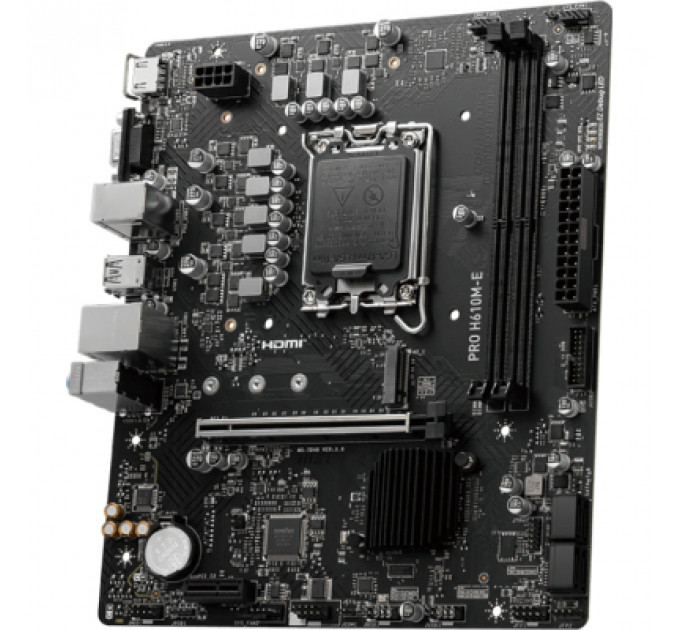 Материнська плата MSI PRO H610M-E