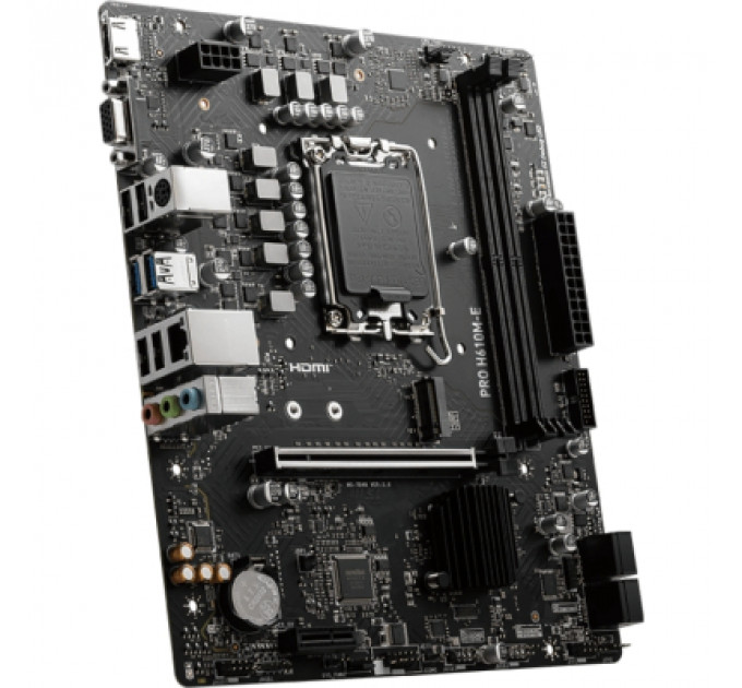 Материнська плата MSI PRO H610M-E