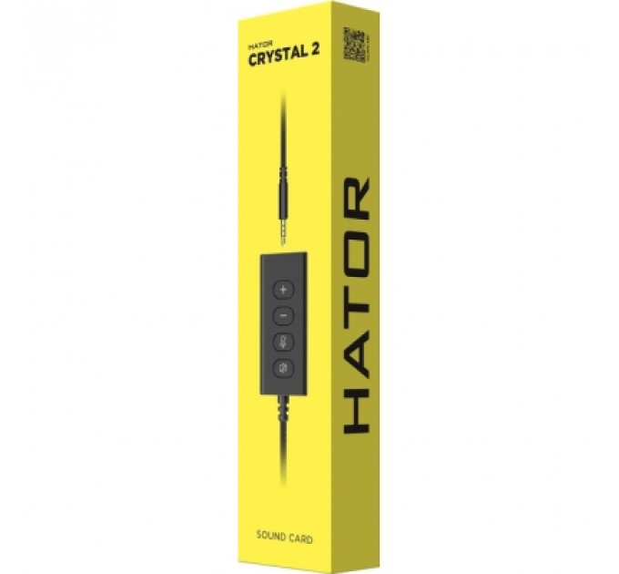 Звукова плата Hator Crystal 2 Black (HTA-110)