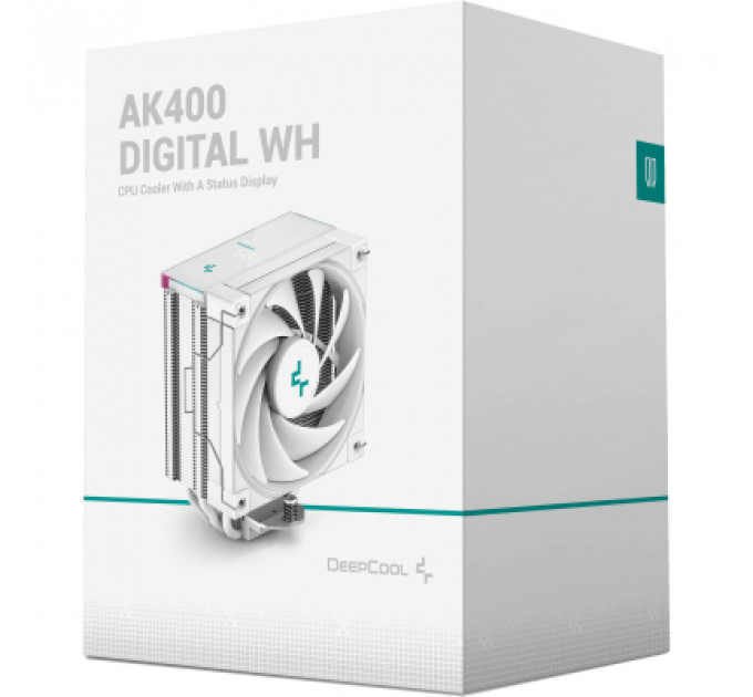 Кулер до процесора Deepcool AK400 Digital WH (AK400 Digital WHITE)