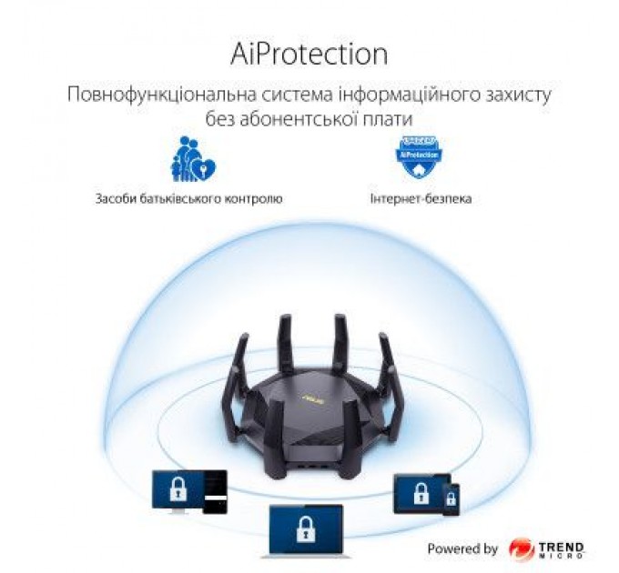 Маршрутизатор ASUS RT-AX89X AX6000 (RT-AX89X)