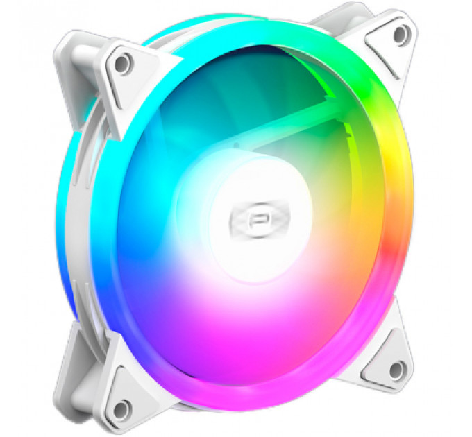 Кулер до корпусу PcCooler F3 T120 ARGB 3 in 1 White