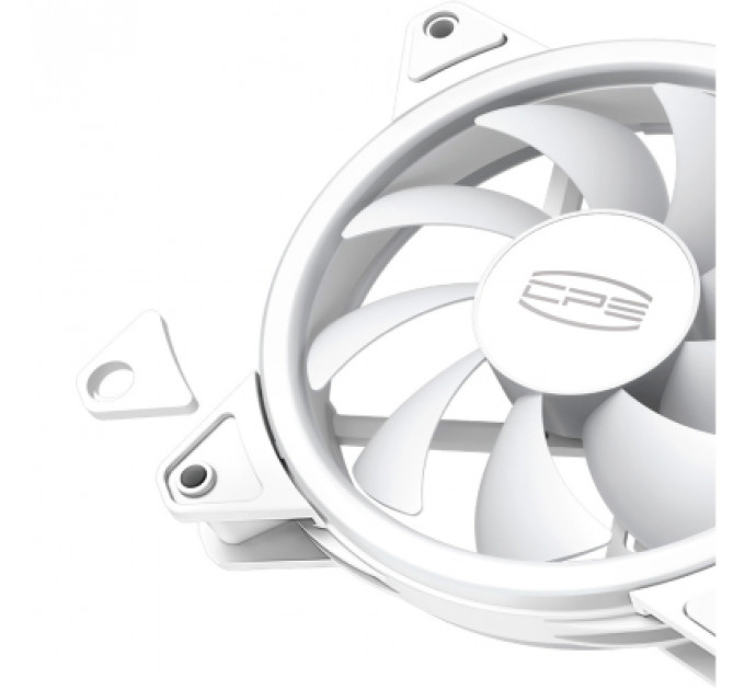Кулер до корпусу PcCooler F3 T120 ARGB 3 in 1 White