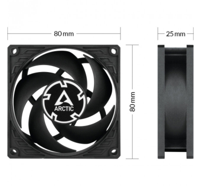 Кулер до корпусу Arctic P8 MAX (ACFAN00286A)