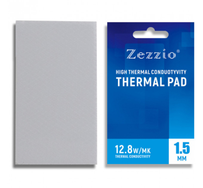 Термопрокладка Zezzio Thermal Pad 12.8 W/mK 85х45x1.5 мм