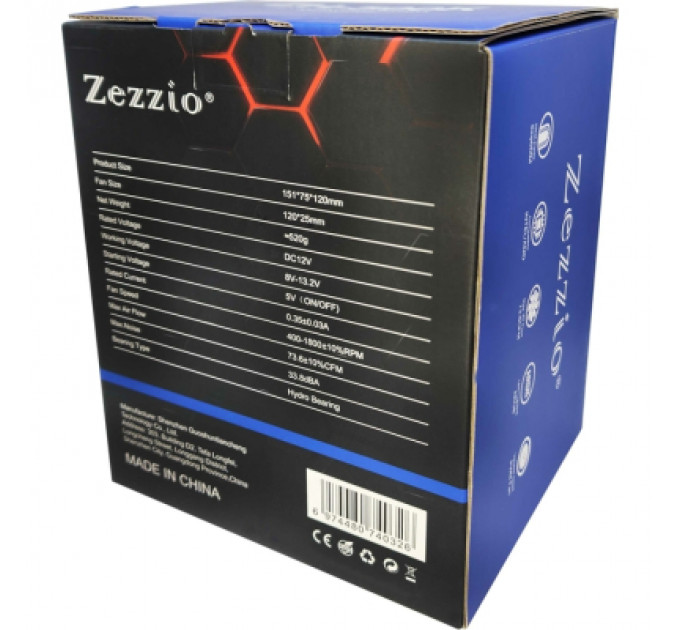 Кулер до процесора Zezzio ZH-500K