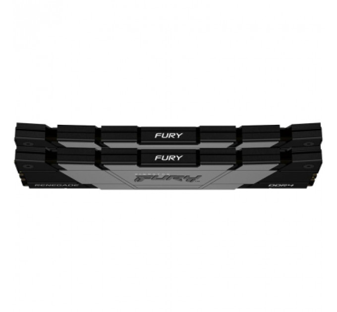Модуль пам'яті для комп'ютера DDR4 64GB (2x32GB) 3200 MHz Fury Renegade Black Kingston Fury (ex.HyperX) (KF432C16RB2K2/64)