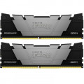 Модуль пам'яті для комп'ютера DDR4 64GB (2x32GB) 3200 MHz Fury Renegade Black Kingston Fury (ex.HyperX) (KF432C16RB2K2/64)