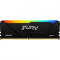 Модуль пам'яті для комп'ютера DDR4 32GB 3600 MHz Fury Beast RGB Kingston Fury (ex.HyperX) (KF436C18BB2A/32)