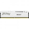 Модуль пам'яті для комп'ютера DDR5 16GB 5600 MHz FURY Beast White Kingston Fury (ex.HyperX) (KF556C36BWE-16)