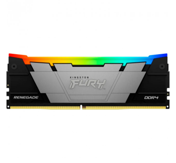 Модуль пам'яті для комп'ютера DDR4 16GB 3200 MHz FURYRenegadeRGB Kingston Fury (ex.HyperX) (KF432C16RB12A/16)