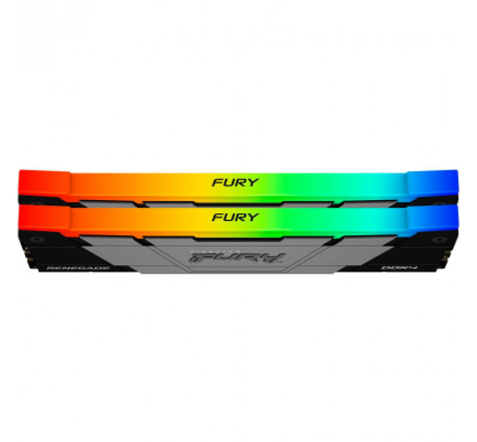 Модуль пам'яті для комп'ютера DDR4 64GB (2x32GB) 3600 MHz FURY Renegade RGB Kingston Fury (ex.HyperX) (KF436C18RB2AK2/64)