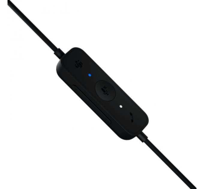 Logitech Навушники Logitech H570e Corded for Business Mono Teams USB-C Black (981-001427)