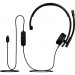 Logitech Навушники Logitech H570e Corded for Business Mono Teams USB-C Black (981-001427)