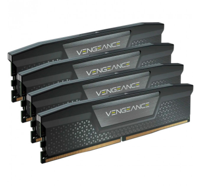 Модуль пам'яті для комп'ютера DDR5 96GB (4x24GB) 5600 MHz Vengeance Black Corsair (CMK96GX5M4B5600C40)