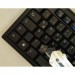 BestKey Наклейка на клавіатуру BestKey непрозора чорна, 68, помаранчевий (BK13ORA/024)
