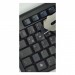 BestKey Наклейка на клавіатуру BestKey непрозора чорна, 68, срібний (BK13SIL/021)