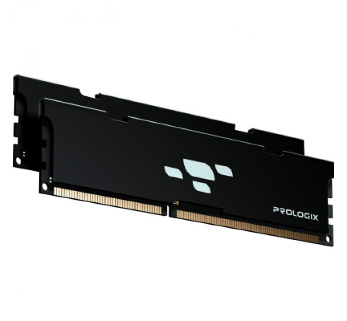 Модуль пам'яті для комп'ютера DDR4 32GB (2x16GB) 3200 MHz Black Prologix (PRO32GB3200B4K)