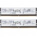 Apacer Модуль пам'яті для комп'ютера DDR5 32GB (2x16GB) 5600 MHz NOX White Apacer (AH5U32G56C522MWAA-2)