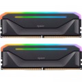 Apacer Модуль пам'яті для комп'ютера DDR5 32GB (2x16GB) 6000 MHz NOX RGB Black Apacer (AH5U32G60C622NBAA-2)