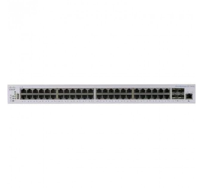 Комутатор мережевий Cisco CBS250-48P-4G-EU