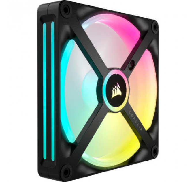Кулер до корпусу Corsair iCUE Link QX140 RGB PWM PC Fans Starter Kit with iCUE LINK System Hub (CO-9051004-WW)