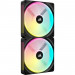 Кулер до корпусу Corsair iCUE Link QX140 RGB PWM PC Fans Starter Kit with iCUE LINK System Hub (CO-9051004-WW)