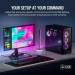 Кулер до корпусу Corsair iCUE Link QX140 RGB PWM PC Fans Starter Kit with iCUE LINK System Hub (CO-9051004-WW)