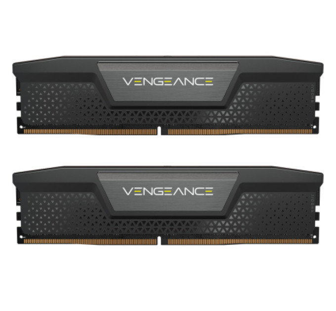Corsair Модуль пам'яті для комп'ютера DDR5 64GB (2x32GB) 6000 MHz Vengeance Black Corsair (CMK64GX5M2B6000C40)