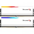 G.Skill Модуль пам'яті для комп'ютера DDR5 32GB (2x16GB) 6400 MHz Ripjaws M5 RGB Matte White G.Skill (F5-6400J3239G16GX2-RM5RW)