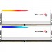G.Skill Модуль пам'яті для комп'ютера DDR5 32GB (2x16GB) 6400 MHz Ripjaws M5 RGB Matte White G.Skill (F5-6400J3239G16GX2-RM5RW)