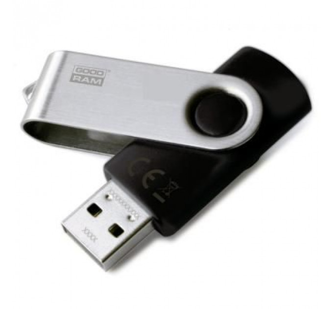 USB флеш накопичувач Goodram 64GB Twister Black USB 2.0 (UTS2-0640K0R11)