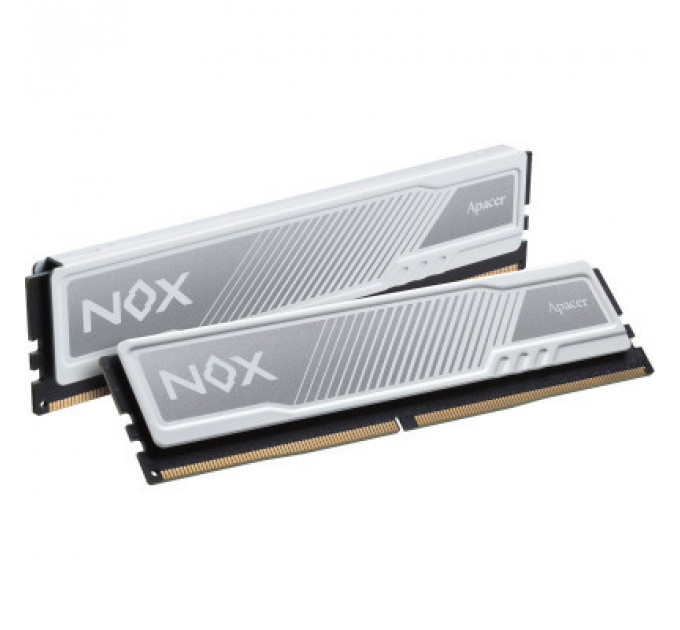 Модуль пам'яті для комп'ютера DDR4 16GB (2x8GB) 2666 MHz NOX White Apacer (AH4U16G26C08YMWAA-2)
