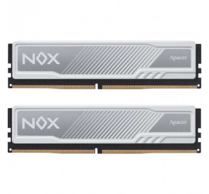 Модуль пам'яті для комп'ютера DDR4 16GB (2x8GB) 2666 MHz NOX White Apacer (AH4U16G26C08YMWAA-2)