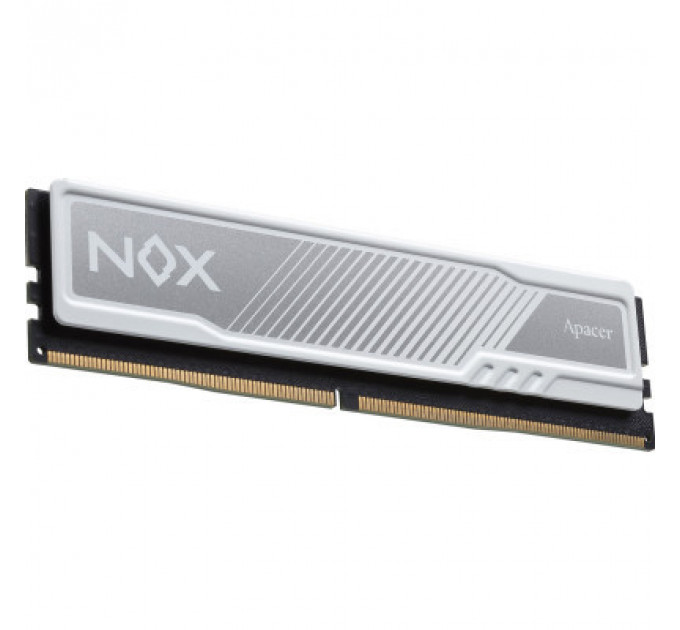 Модуль пам'яті для комп'ютера DDR4 8GB 2666 MHz NOX White Apacer (AH4U08G26C08YMWAA-1)