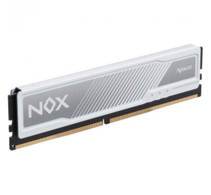 Модуль пам'яті для комп'ютера DDR4 8GB 2666 MHz NOX White Apacer (AH4U08G26C08YMWAA-1)
