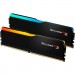 G.Skill Модуль пам'яті для комп'ютера DDR5 64GB (2x32GB) 6400 MHz Ripjaws M5 RGB Matte Black G.Skill (F5-6400J3239G32GX2-RM5RK)