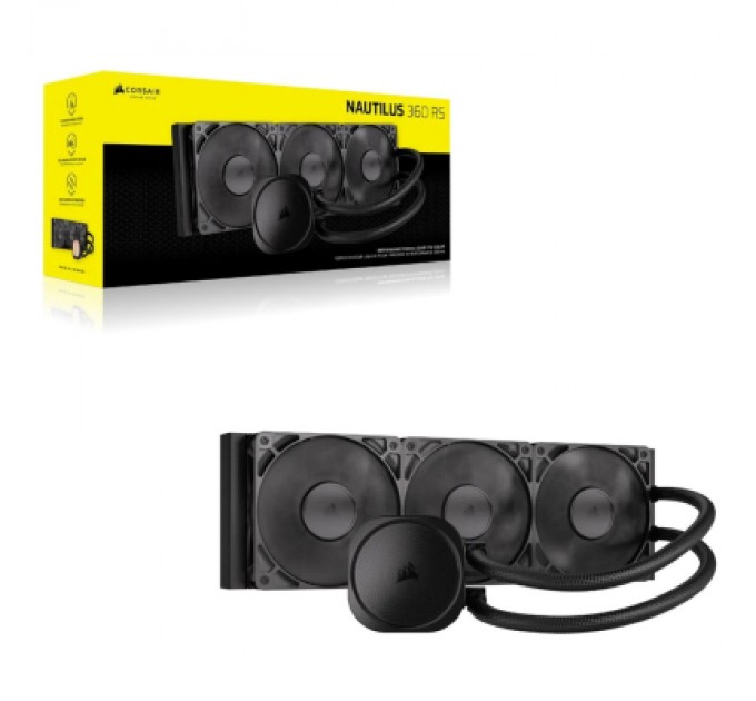 Система рідинного охолодження Corsair NAUTILUS 360 (CW-9060089-WW)