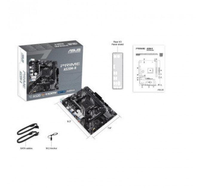 Материнська плата ASUS PRIME A520M-R