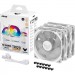 ASUS Кулер до корпусу ASUS TUF GAMING TR120 FAN ARGB REVERSE WHITE (90DA00D3-B09020)