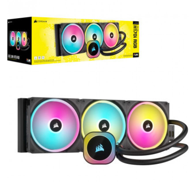 Система рідинного охолодження Corsair iCUE Link H170i RGB (CW-9061004-WW)