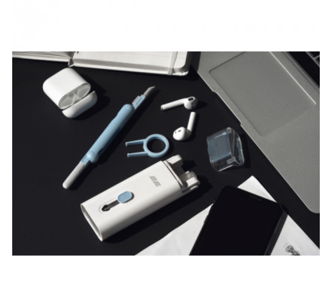 Універсальний чистячий набір 2E for office equipment, 7in1, white-blue (2E-SK7IN1)